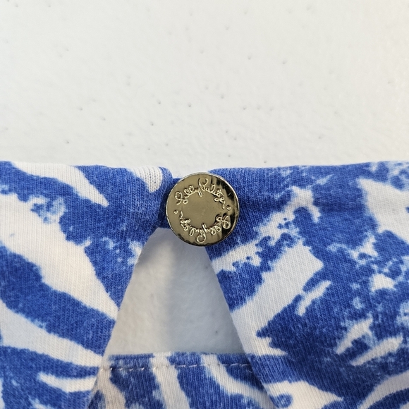 Lilly Pulitzer On A Roll Pullover Waverly Lobster Top 3/4 Sleeves S - Picture 5 of 8